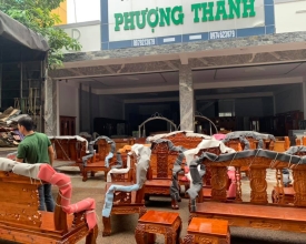 Bàn ghế gỗ 05