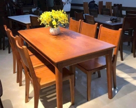 Bộ Bàn Ăn 6 Ghế  – Gỗ Tự Nhiên 