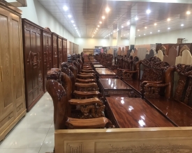 Bộ ghế gỗ 01