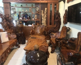 Bộ bàn ghế gỗ 
