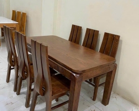 Bộ bàn ghế ăn 6 ghế