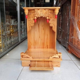 Bàn thờ ông địa có đèn