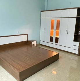 Giường ngủ gỗ MDF  - giường hộp