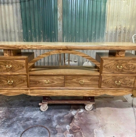 KỆ TIVI GỖ TỰ NHIÊN 100%