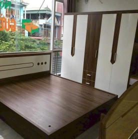 Giường ngủ gỗ MDF cao cấp