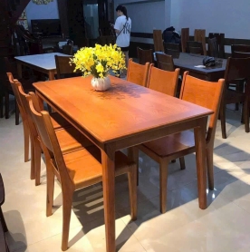 Bộ Bàn Ăn 6 Ghế  – Gỗ Tự Nhiên 