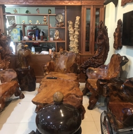 Bộ bàn ghế gỗ 